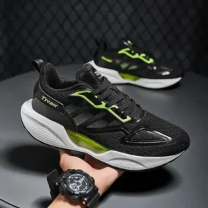 Romboom Men'S Casual Hollow Breathable Sneakers