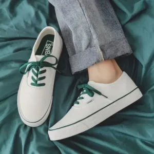 Romboom Fashion Solid Color Breathable Canvas Shoes