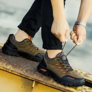 Romboom Men'S Casual Outdoor Non-Slip Hiking Sneakers