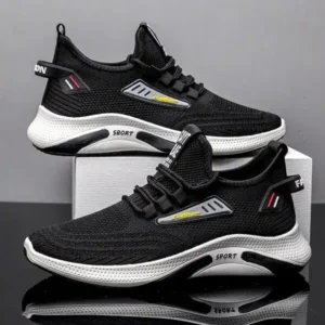 Romboom Men Fashion Mesh Breathable Sneakers