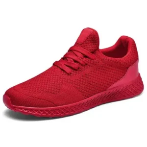 Romboom Men Fashion Solid Color Breathable Sneakers