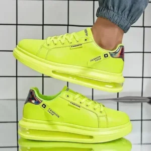 Romboom Men Fashion Candy Color Air Cushion Sneakers