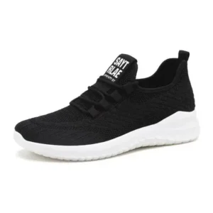 Romboom Men Fashion Lightweight Lace-Up Breathable Sneakers