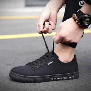 Romboom Men Casual Canvas Breathable Shoes