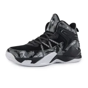 Romboom Men Fashion Trend Breathable High Top Basketball Shoes