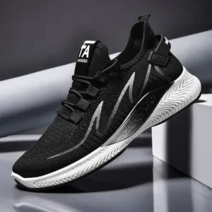 Romboom Men Fashion Breathable Lightweight Sneakers