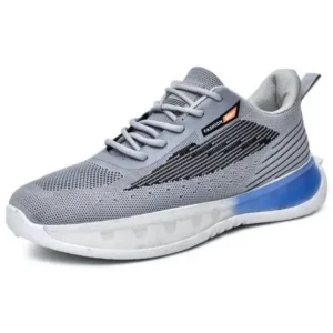 Romboom Men Spring Autumn Fashion Casual Colorblock Mesh Cloth Breathable Rubber Platform Shoes Sneakers