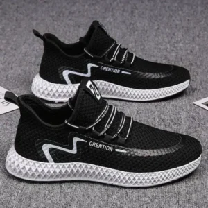 Romboom Men'S Casual Mesh Breathable Low Top Sneakers