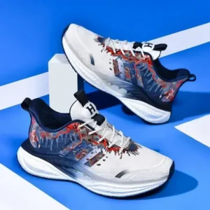 Romboom Men'S Fashion Shock-Absorbing Breathable Running Sneakers