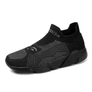 Romboom Men'S Fashion Low Top Stretch Breathable Sneakers