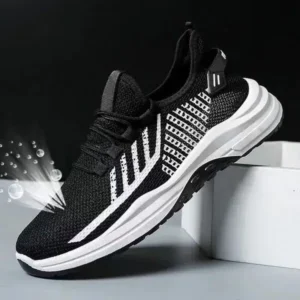 Romboom Men Casual Breathable Lightweight Running Sneakers