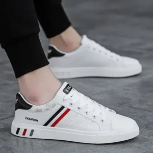 Romboom Men Casual Color Matching Breathable Sneakers