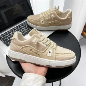 Romboom Men'S Fashion Color Matching Breathable Sneakers