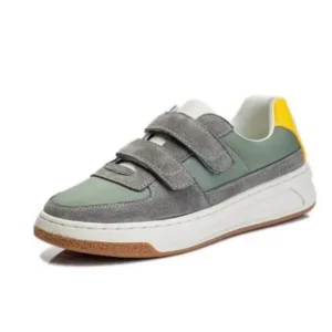 Romboom Women Casual Colorblock Platform Velcro Sneakers